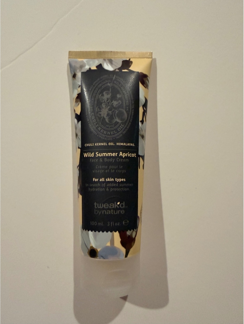 Tweak D By Nature Wild Summer Apricot Face & Body Cream 3 Oz. Tube